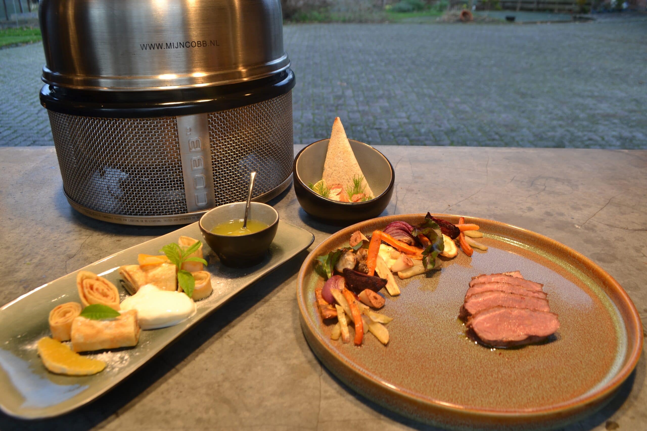 Kerst BBQ COBB