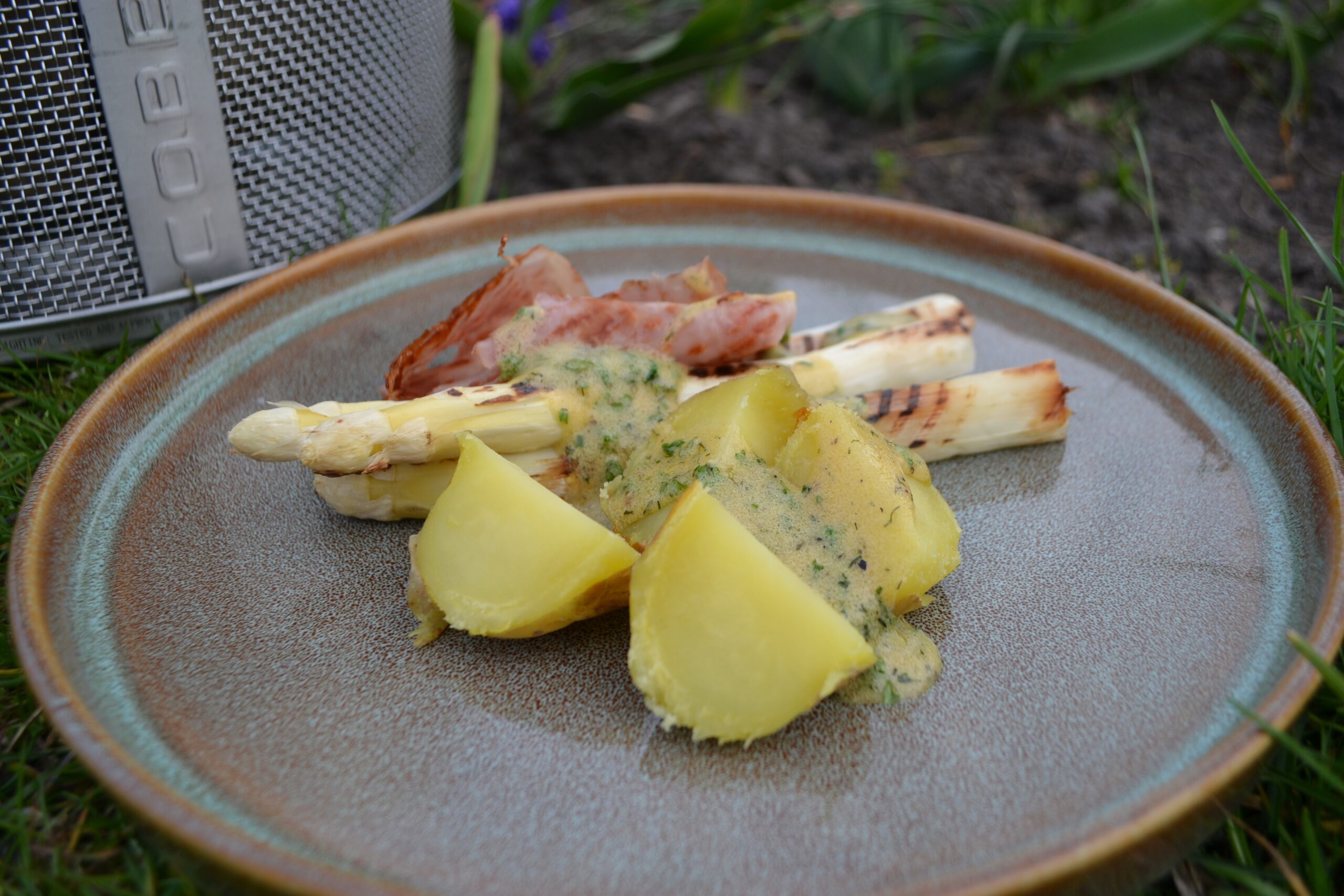 Witte Asperges BBQ COBB 1